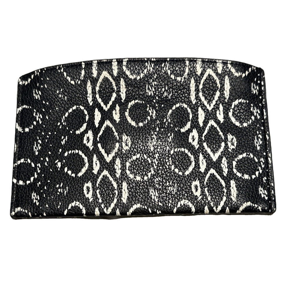 Women's REED Clutch Small Black and White